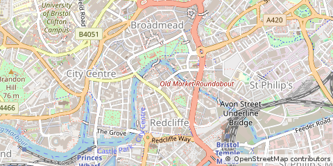 Map of Bristol