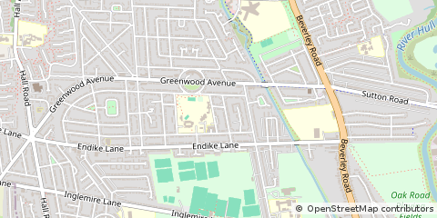 Map of Hull