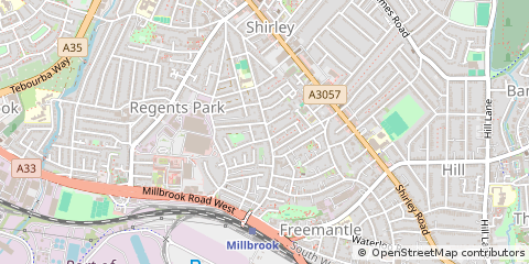 Map of Southampton