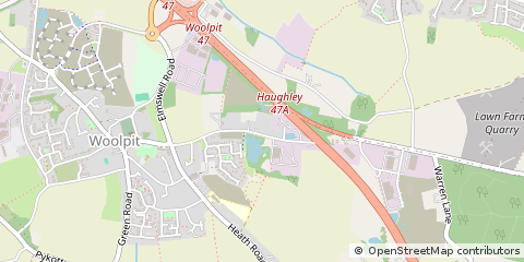 Map of Bury ST. Edmunds