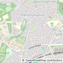 Map of Exeter