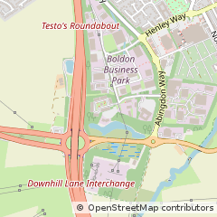 Map of Boldon Colliery