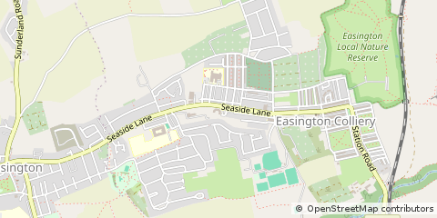 Map of Peterlee