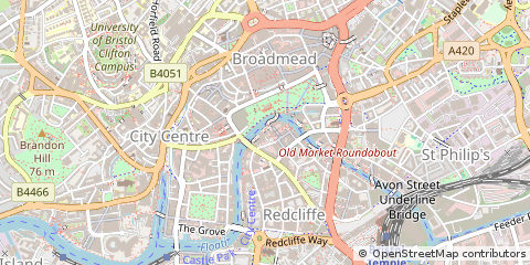 Map of Bristol