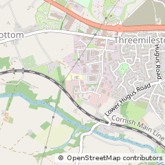Map of Truro, Cornwall