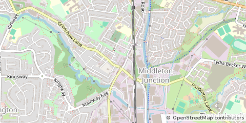 Map of Manchester