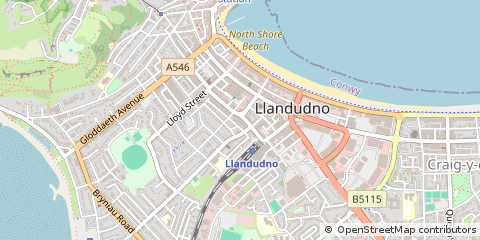 Map of Gwynedd