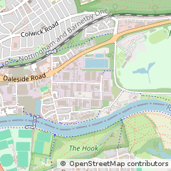 Map of Nottingham