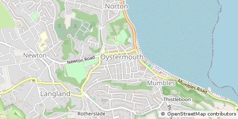 Map of Swansea