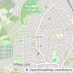 Map of Sheffield