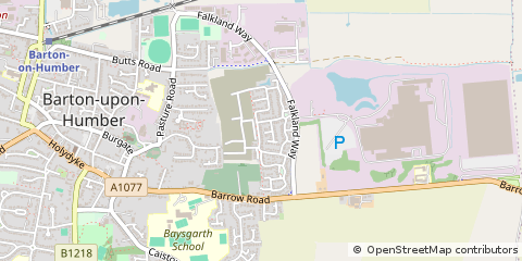 Map of Barton-Upon-Humber