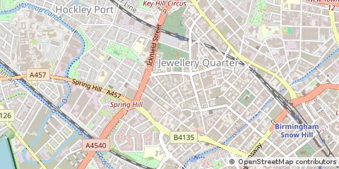 Map of Birmingham