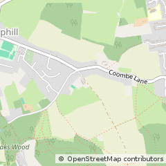 Map of High Wycombe, Buckinghamshire