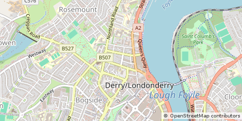 Map of Londonderry