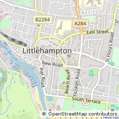 Map of Littlehampton