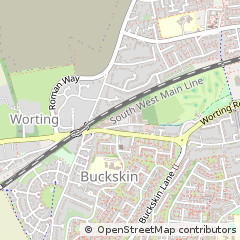 Map of Basingstoke, Hampshire
