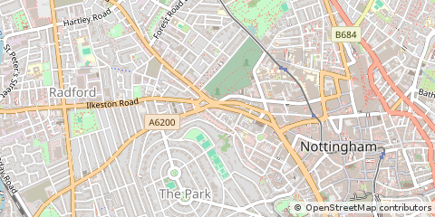 Map of Nottingham