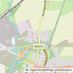 Map of Chesterfield, Derbyshire