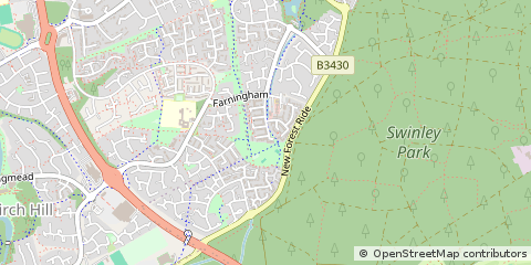 Map of Bracknell