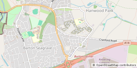 Map of Kettering