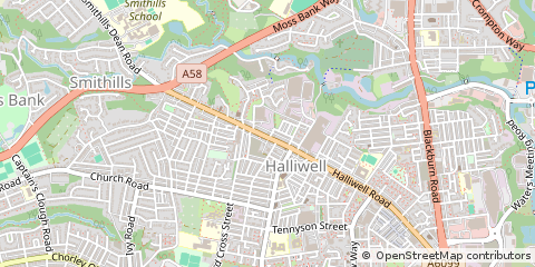 Map of Bolton
