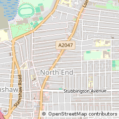 Map of Hampshire, Portsmouth