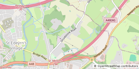 Map of Cardiff