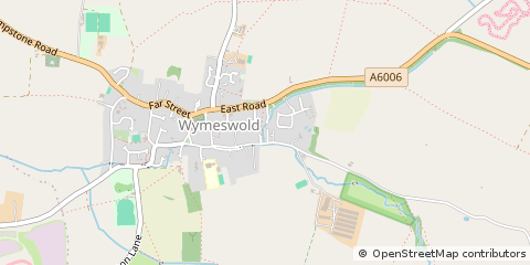 Map of Loughborough, Leicestershire
