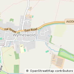 Map of Loughborough, Leicestershire