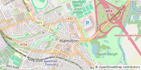 Map of Hamilton