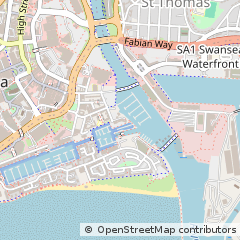 Map of Swansea