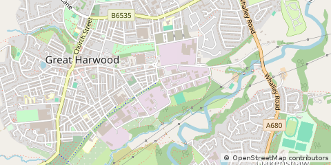 Map of Blackburn