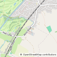 Map of Congleton, Cheshire