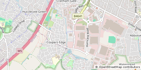 Map of Gloucester