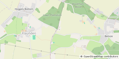 Map of Hemel Hempstead, Herts