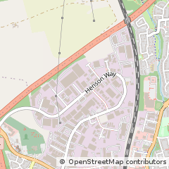 Map of Industrial Estate Kettering, Northamptonshire