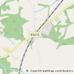 Map of Okehampton, Devon