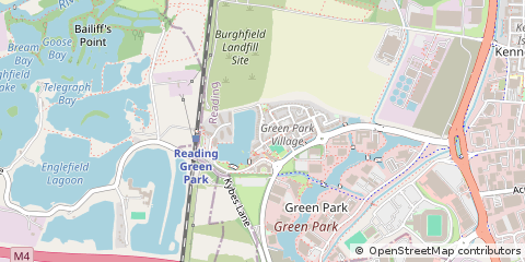 Map of Reading, Berkshire