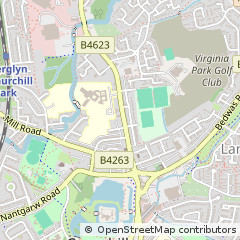 Map of Caerphilly