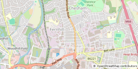 Map of Bury