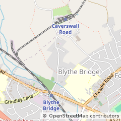 Map of Stoke-on-Trent