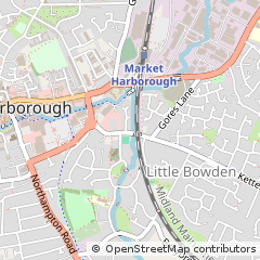 Map of Market Harborough