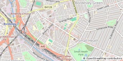Map of Birmingham