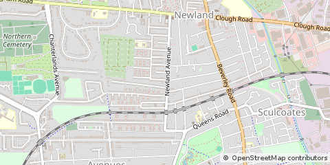 Map of Hull