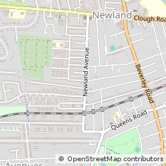 Map of Hull