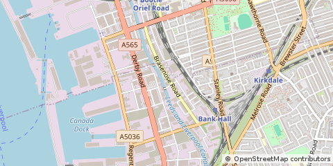 Map of Liverpool