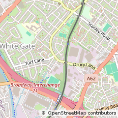 Map of Oldham