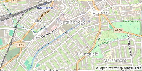 Map of Edinburgh