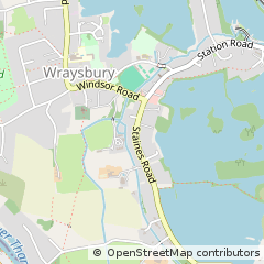 Map of Staines-Upon-Thames