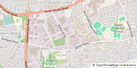 Map of Bangor